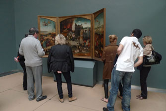 Наша группа в Брюсселе в Королевском музее искусств.