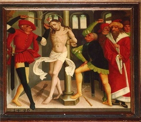 Бичевание Христа. 1496