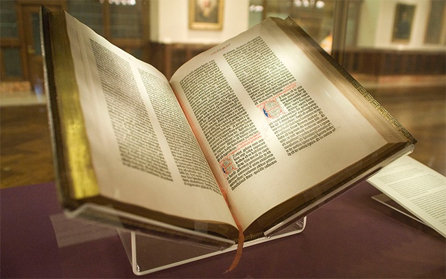 Библия Гутенберга, 1455 г.