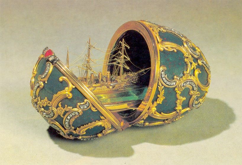 Фаберже. Яйцо «Память Азова», 1891