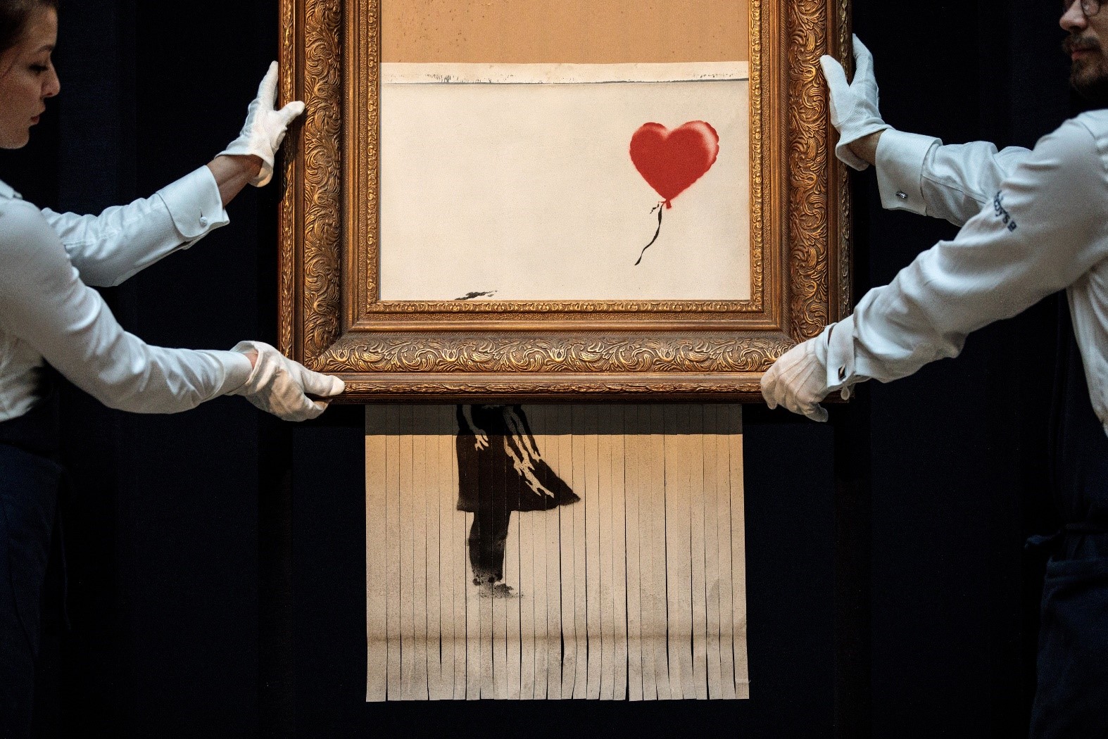 Banksy.Love Is in the Bin.2018