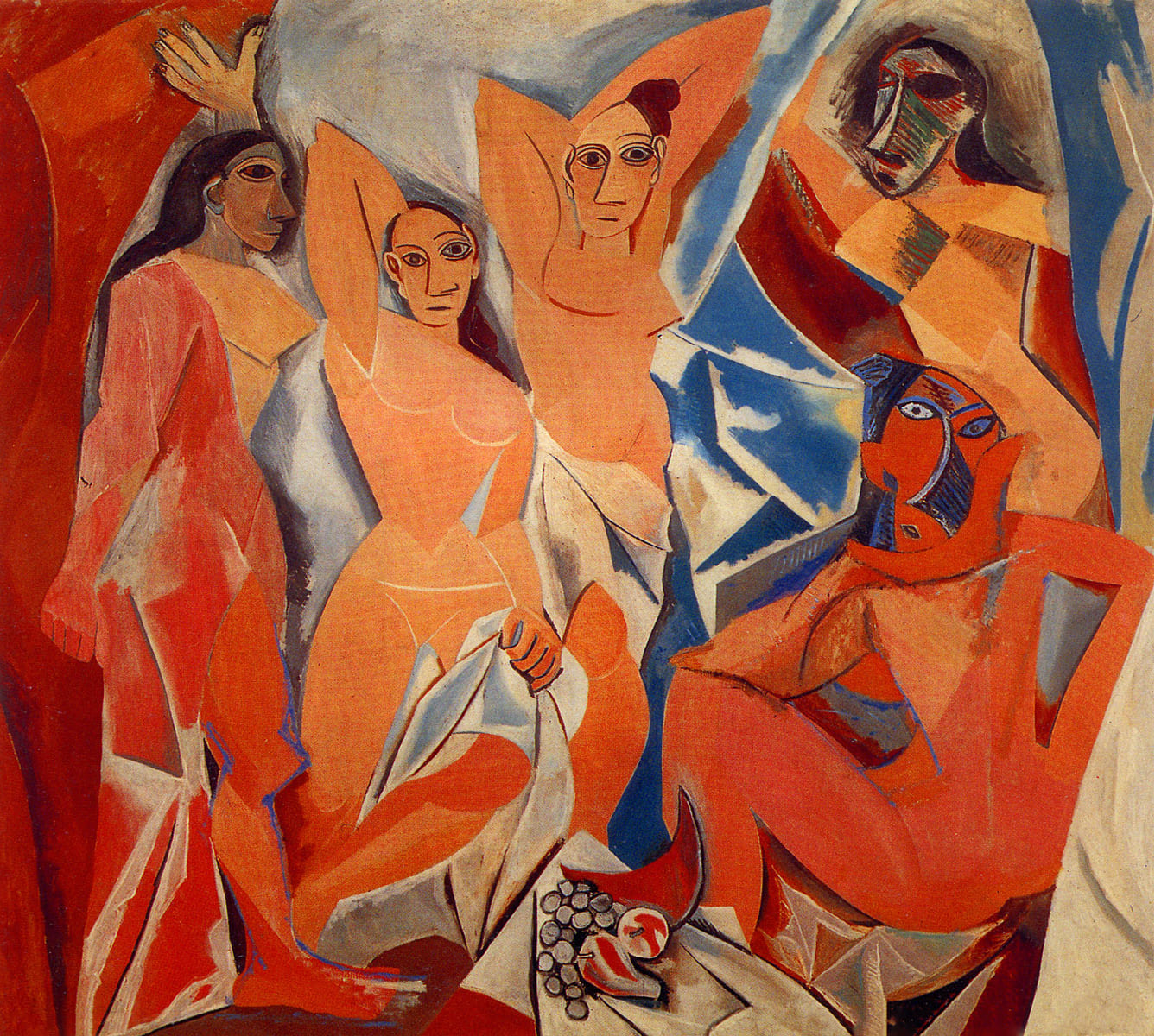 «Авиньонские девицы», Пабло Пикассо, 1907