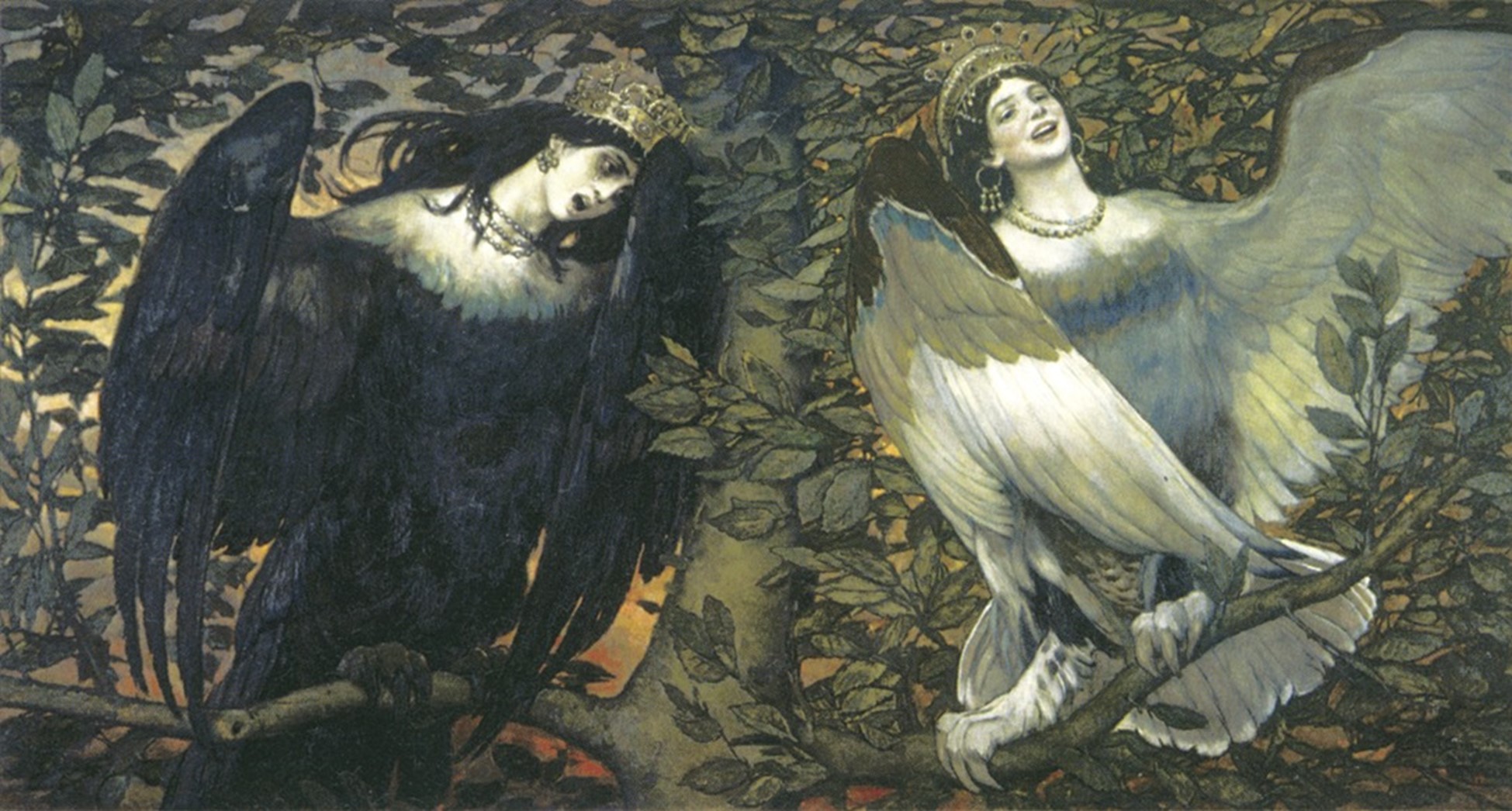 В. М. Васнецов. «Сирин и Алконост. Песнь радости и печали»