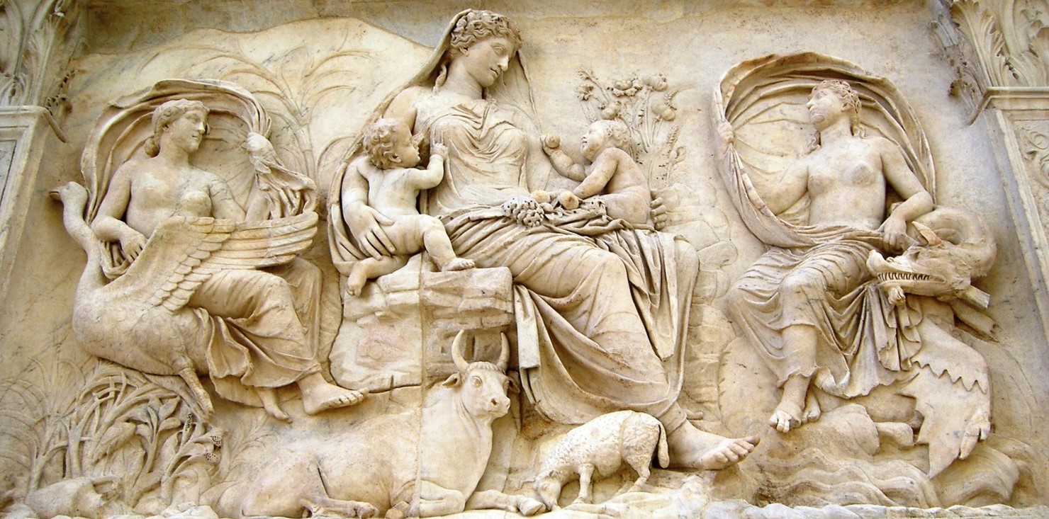 Алтарь мира (Ara Pacis). 13-9 гг. до н.э. Музей Алтаря Мира, Рим.