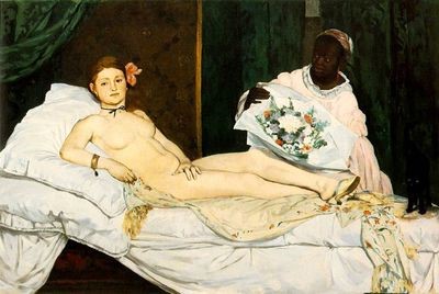 «Олимпия», 1863 Эдуард Мане. Музей д’Орсэ (Париж)