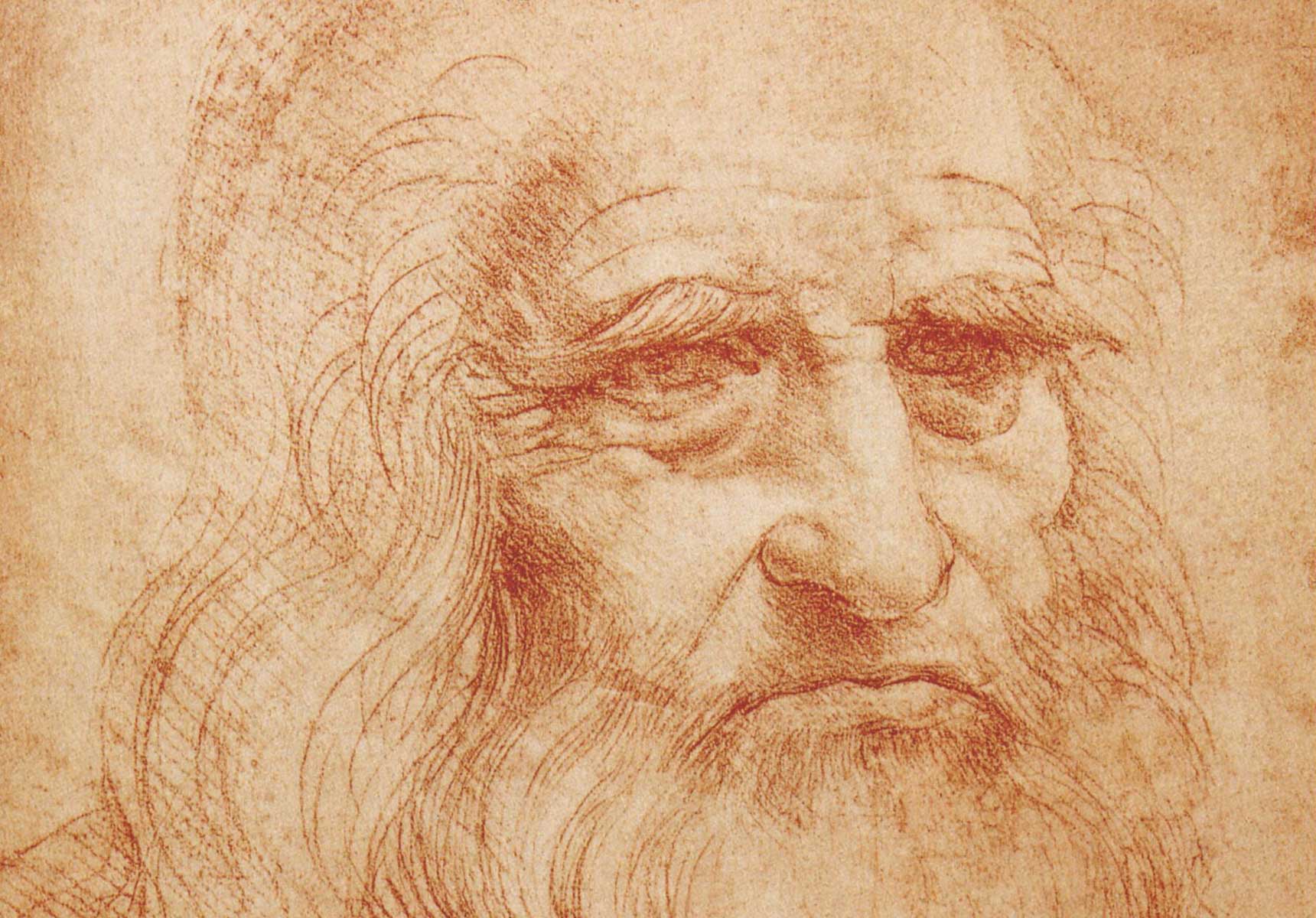 Леонардо Да Винчи «Автопортрет»